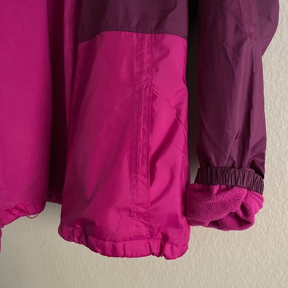 Columbia Women's Flash Forward Lined Windbreaker Jacket Pink/Purple Small - Picture 7 of 9